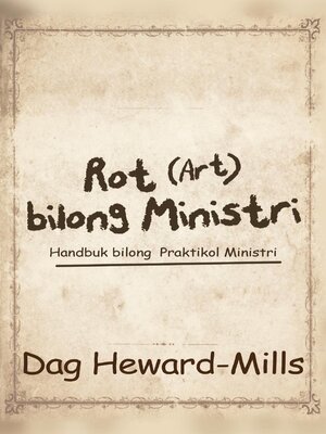 cover image of Rot (Art) Bilong Ministri